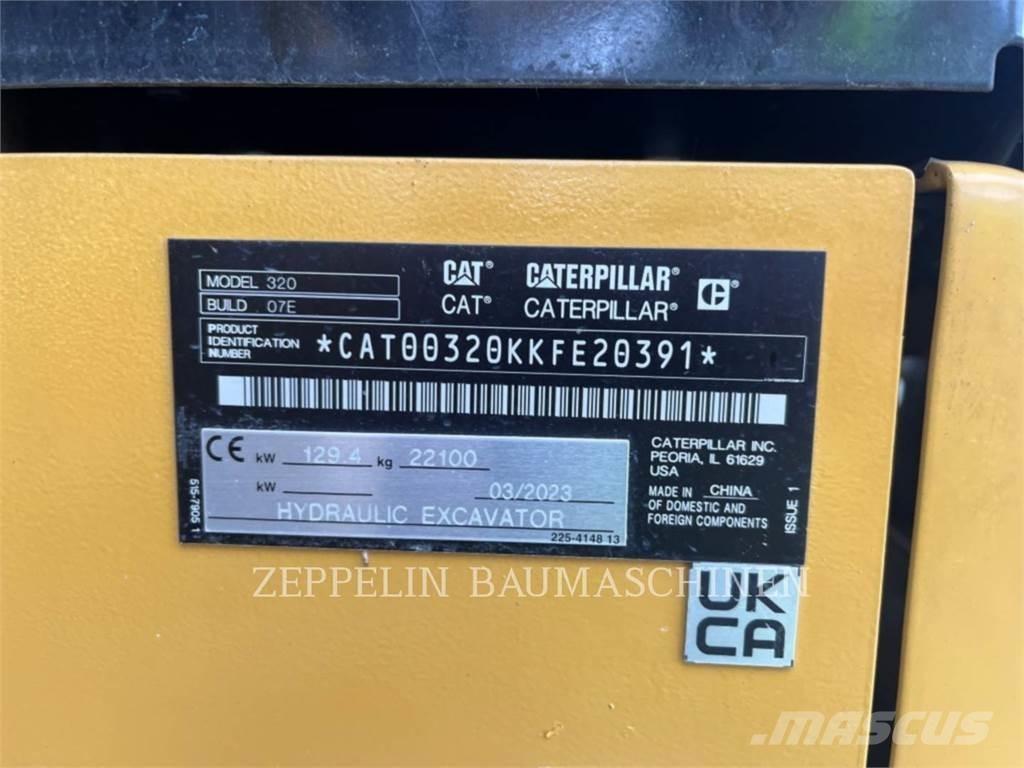 CAT 320-07D Escavadoras de rastos