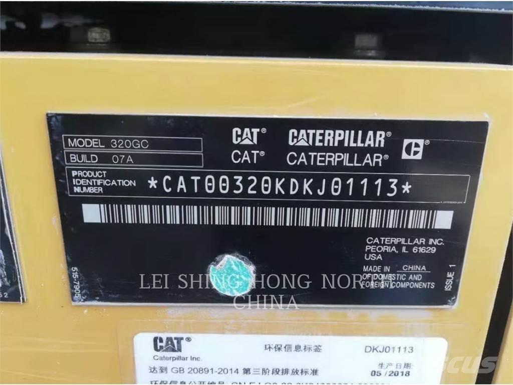 CAT 320-07GC Escavadoras de rastos