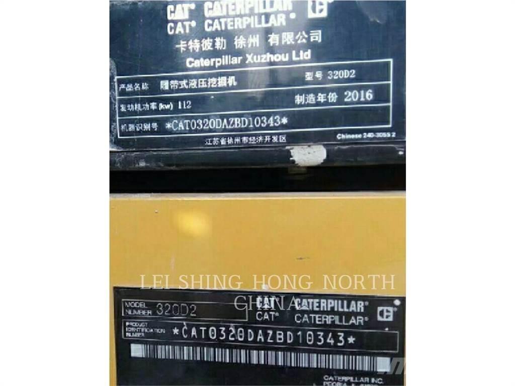 CAT 320D2 Escavadoras de rastos