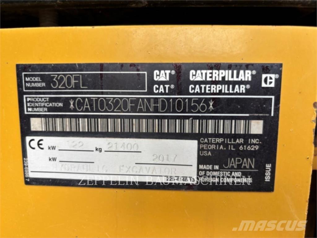 CAT 320FL Escavadoras de rastos
