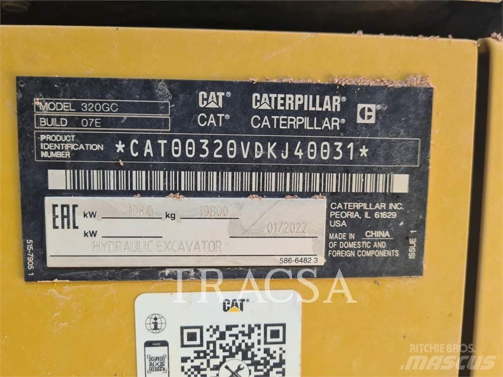 CAT 320GC Escavadoras de rastos