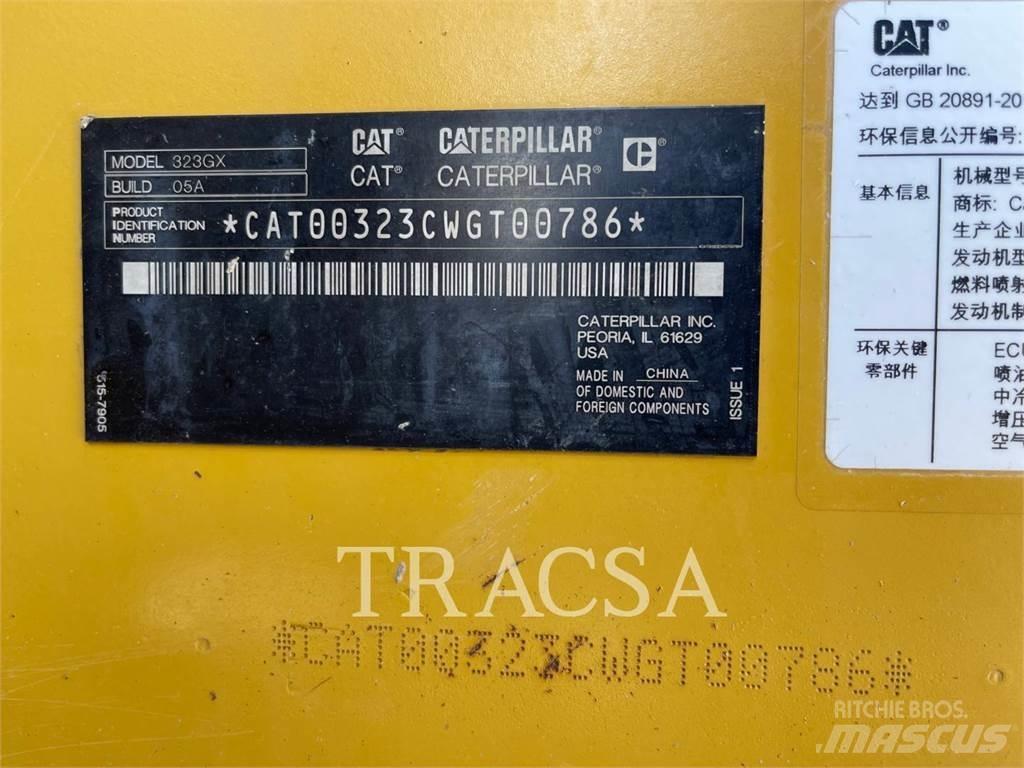 CAT 323GX Escavadoras de rastos