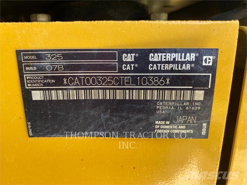 CAT 325 Escavadoras de rastos