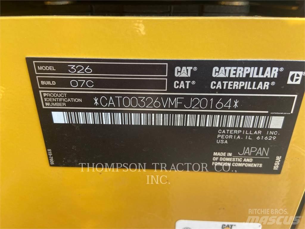 CAT 326 Escavadoras de rastos