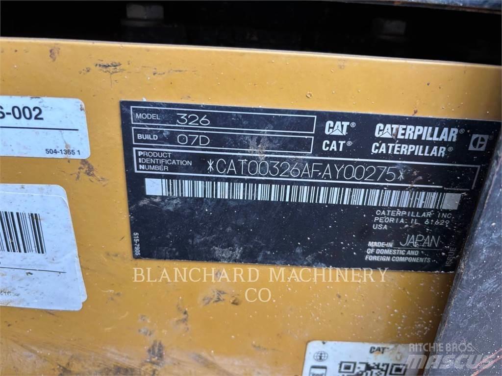 CAT 326 Escavadoras de rastos