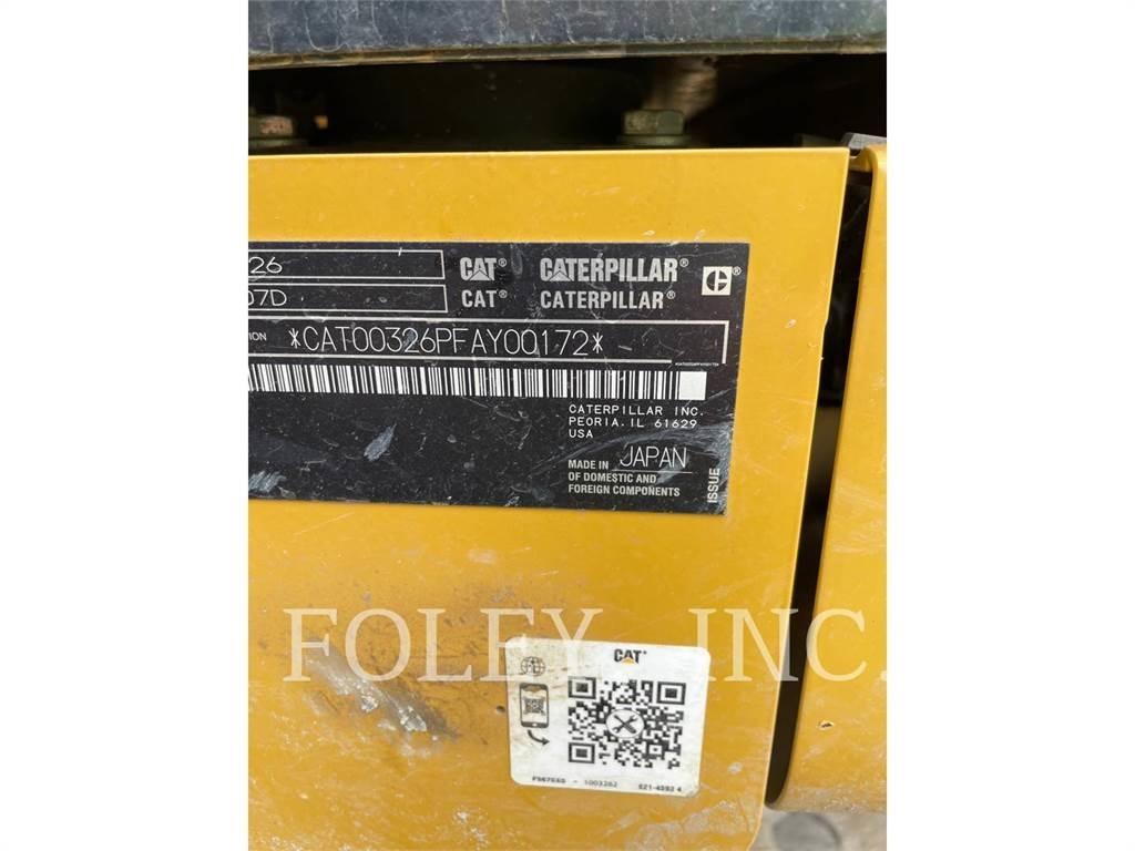 CAT 326-07 Escavadoras de rastos