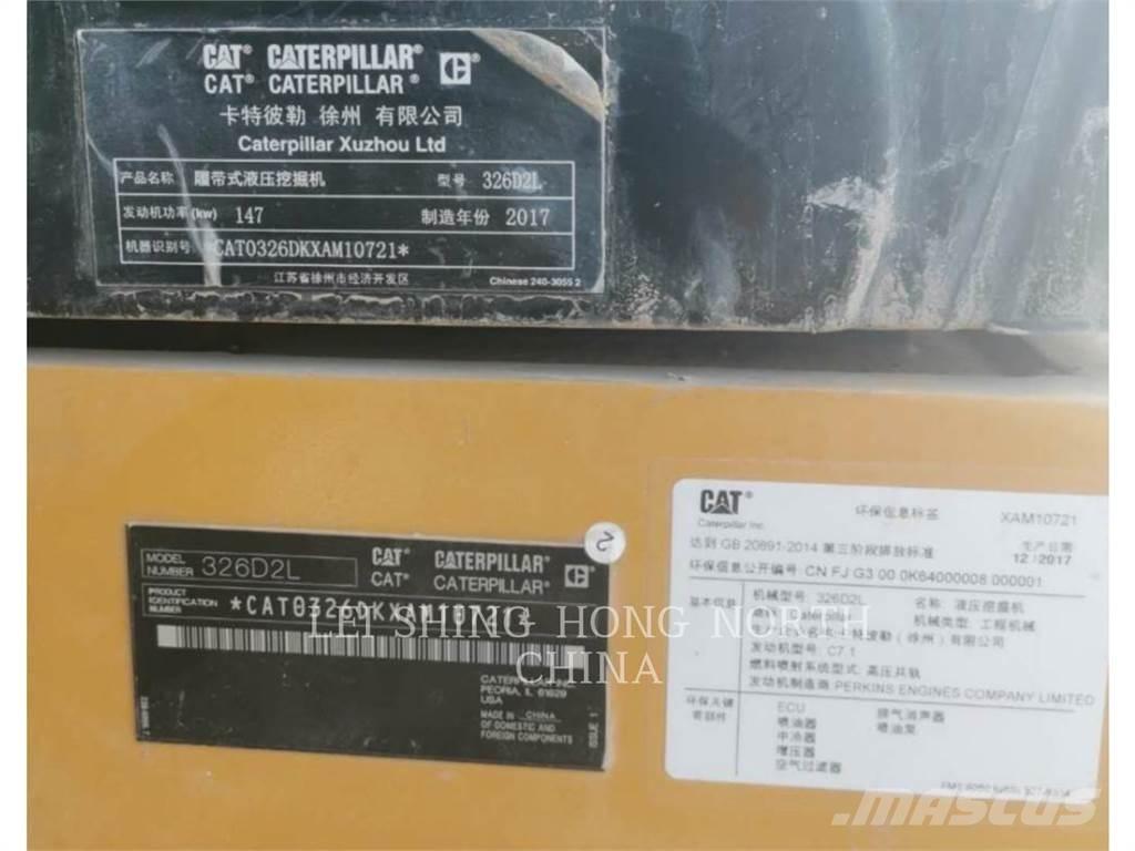 CAT 326D2L Escavadoras de rastos