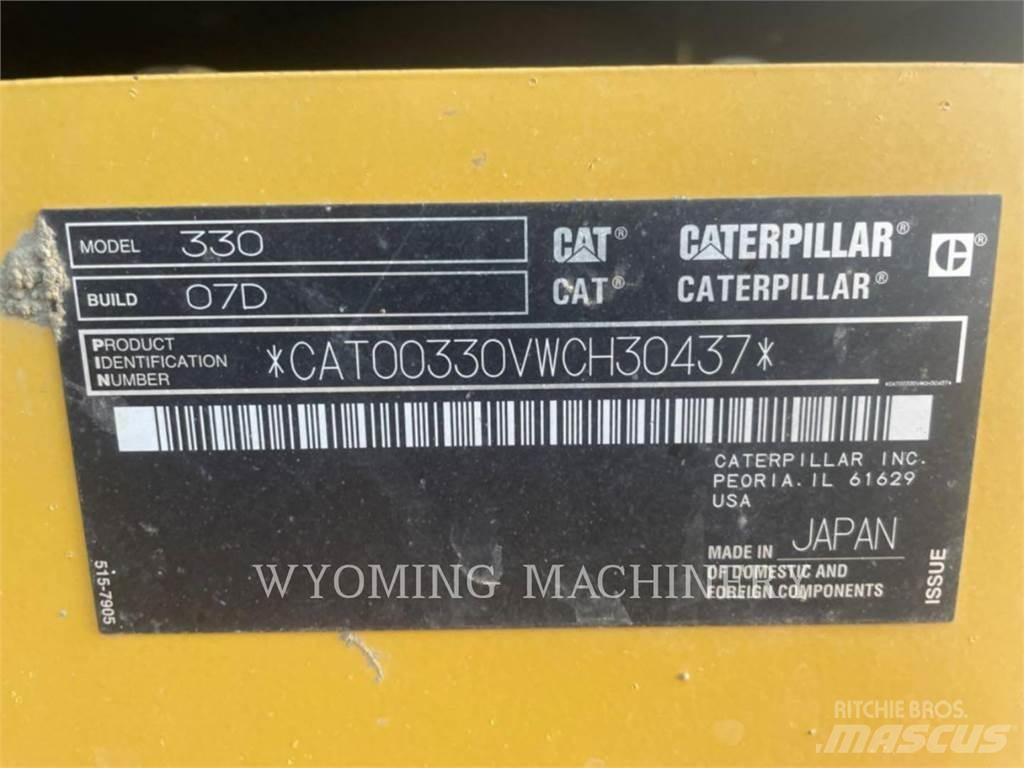 CAT 330 Escavadoras de rastos
