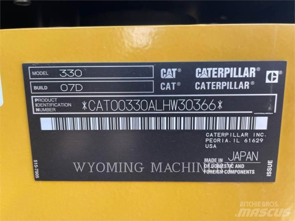 CAT 330 Escavadoras de rastos