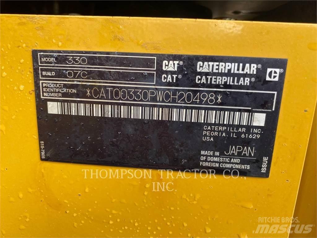CAT 330 Escavadoras de rastos