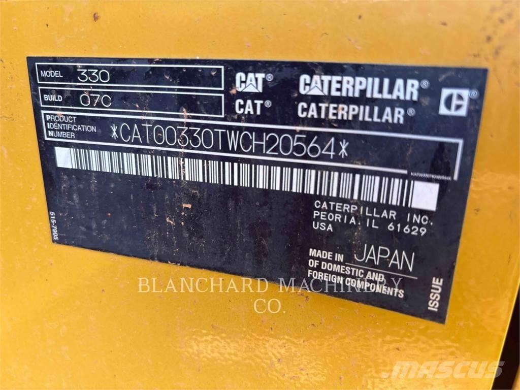 CAT 330 Escavadoras de rastos
