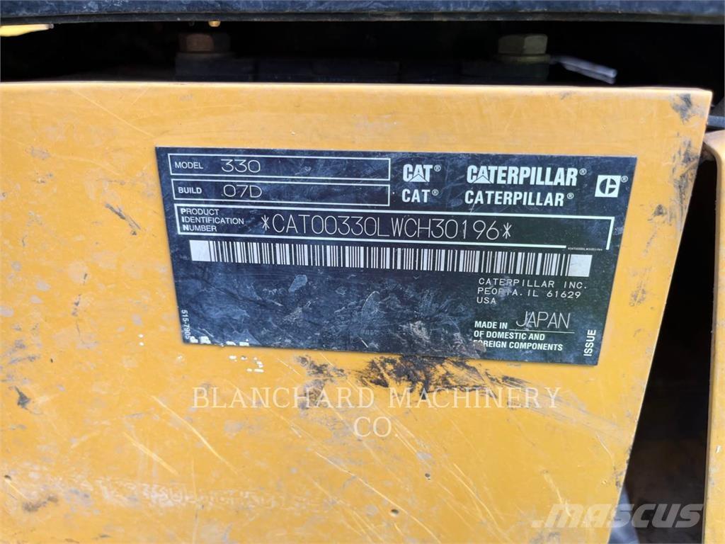 CAT 330 Escavadoras de rastos