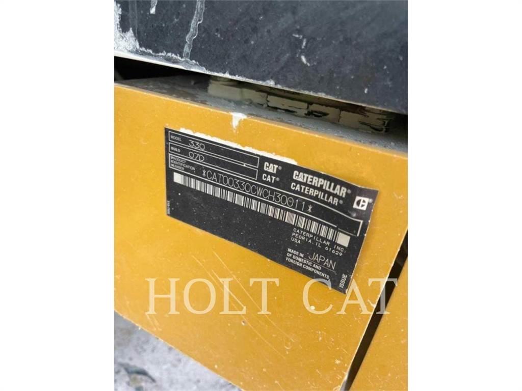 CAT 330 TC Escavadoras de rastos
