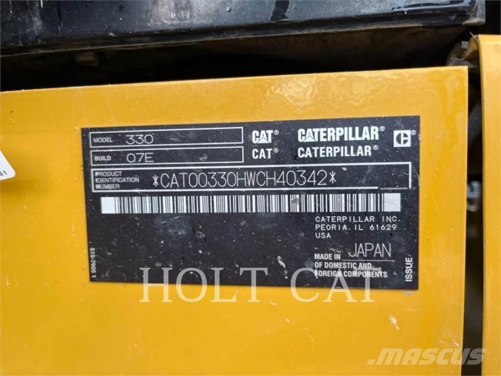 CAT 330 TC Escavadoras de rastos