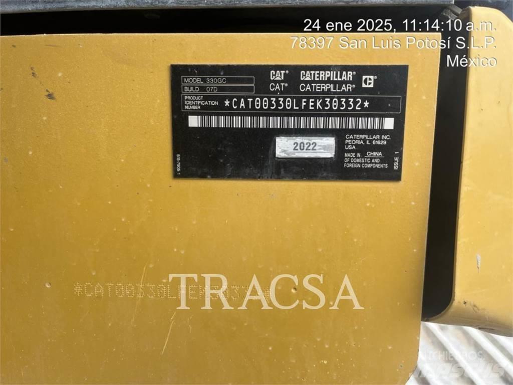 CAT 330GC Escavadoras de rastos
