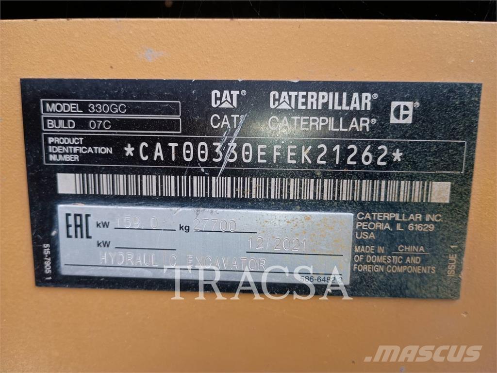 CAT 330GC Escavadoras de rastos