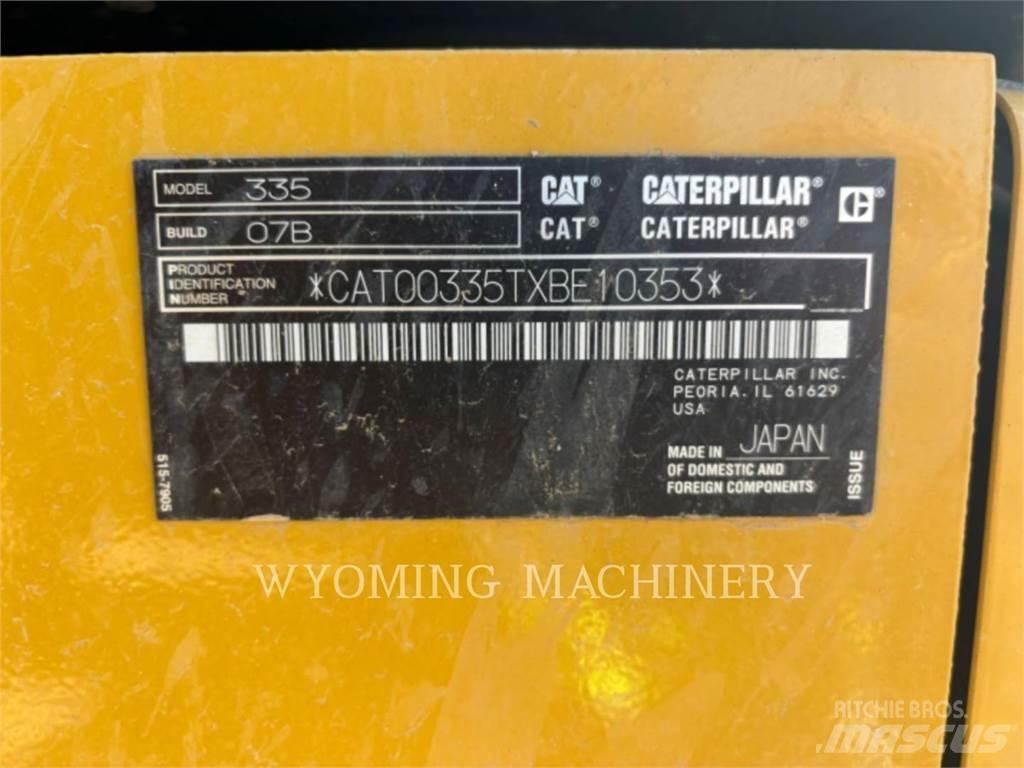 CAT 335 Escavadoras de rastos
