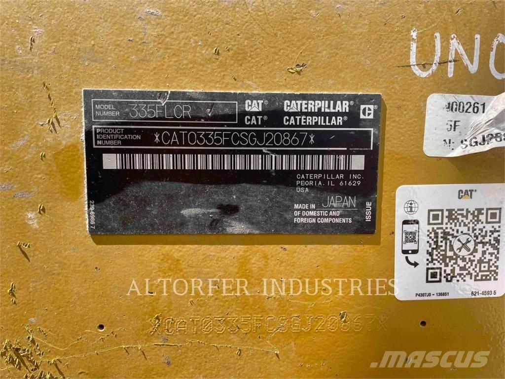 CAT 335F LCR Escavadoras de rastos