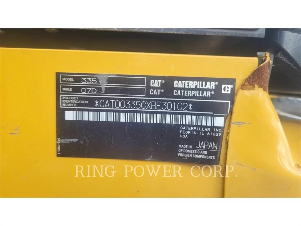 CAT 335QC Escavadoras de rastos