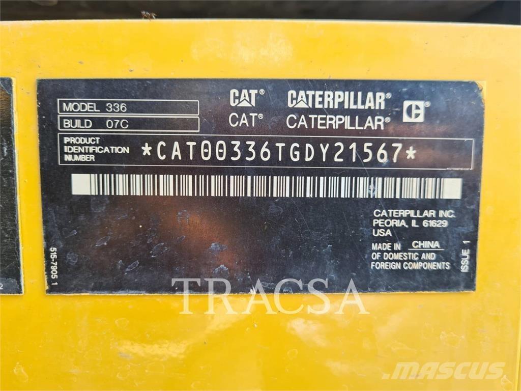 CAT 336 Escavadoras de rastos