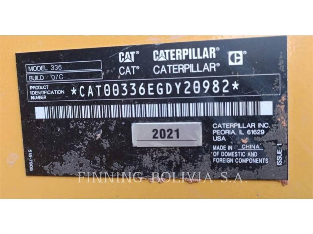 CAT 336-07 Escavadoras de rastos