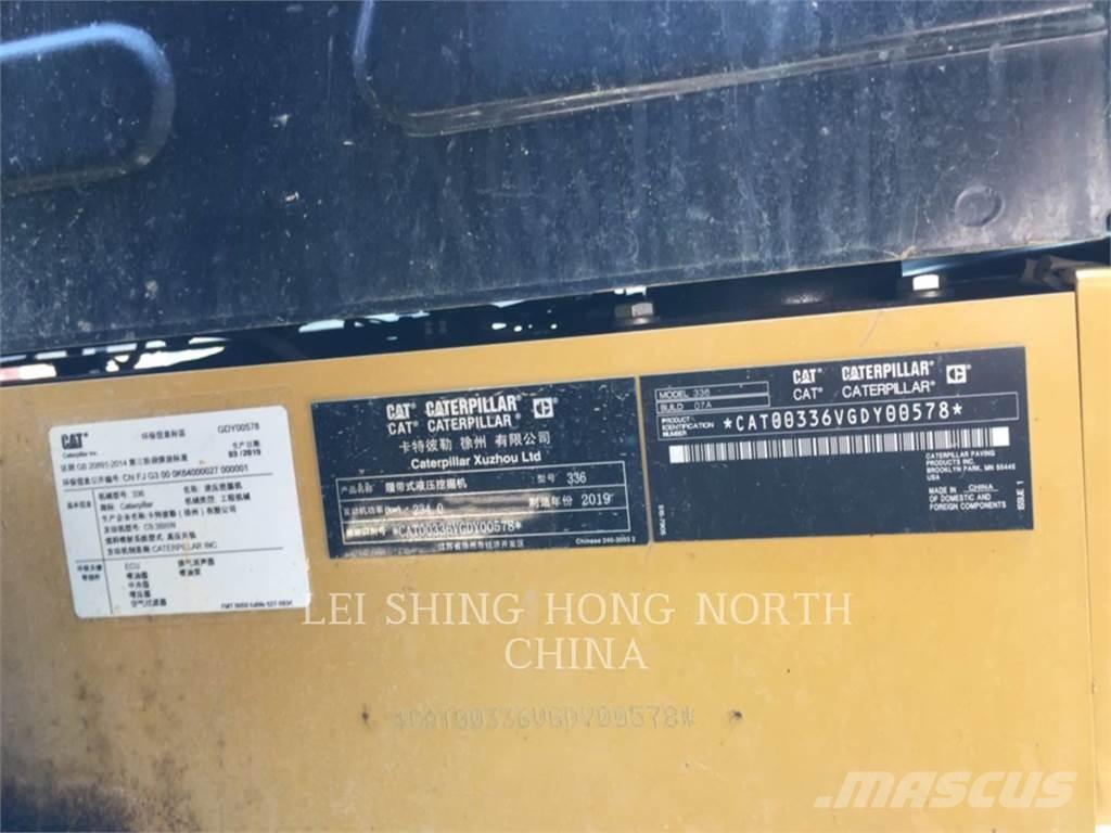 CAT 336-07 Escavadoras de rastos