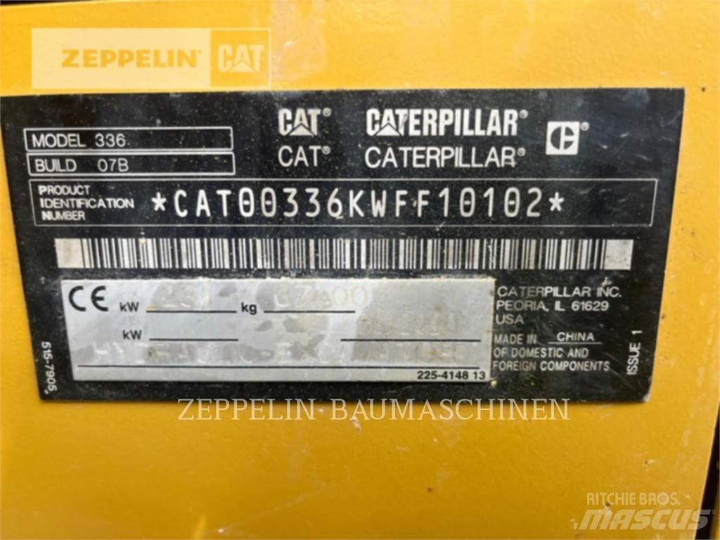CAT 336-07B Escavadoras de rastos