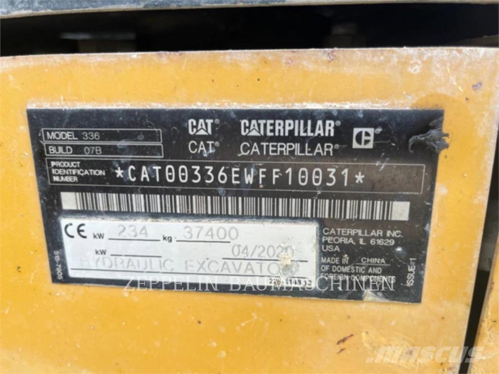 CAT 336-07B Escavadoras de rastos