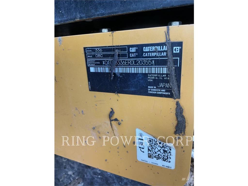 CAT 336-08 Escavadoras de rastos