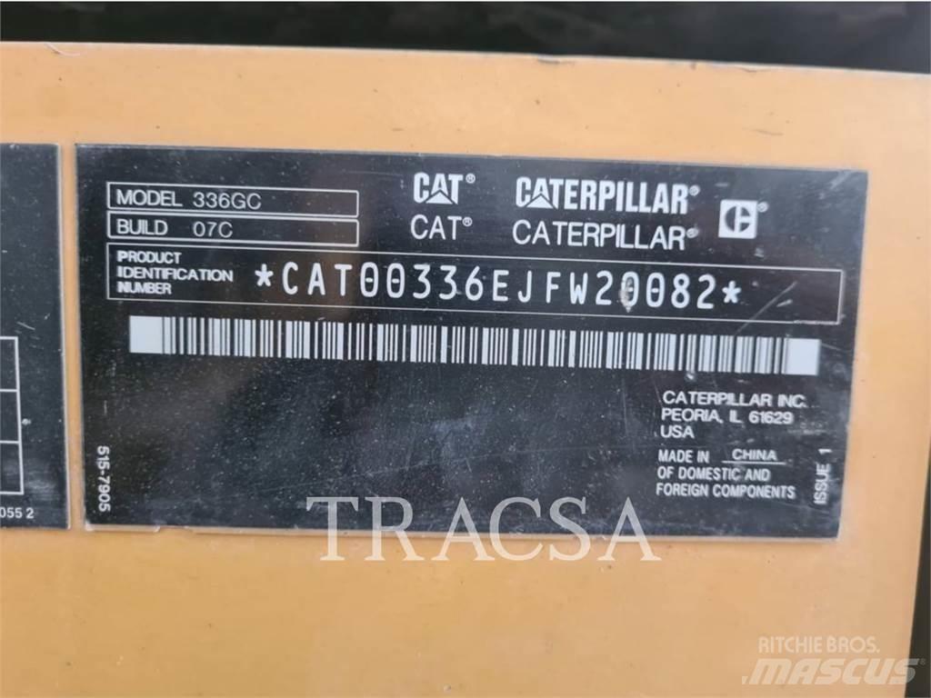 CAT 336 GC Escavadoras de rastos