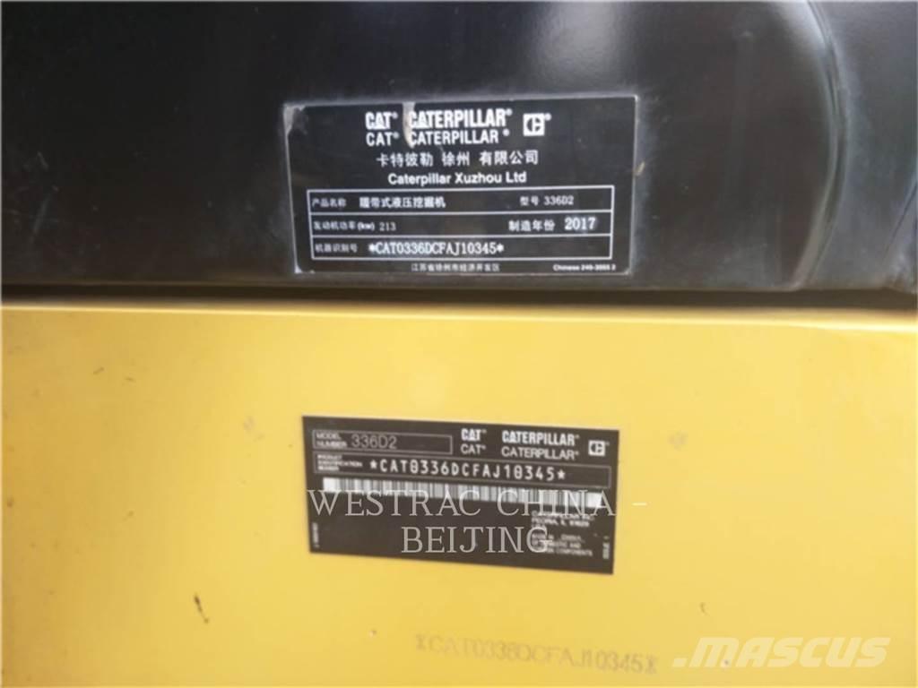 CAT 336D2 Escavadoras de rastos