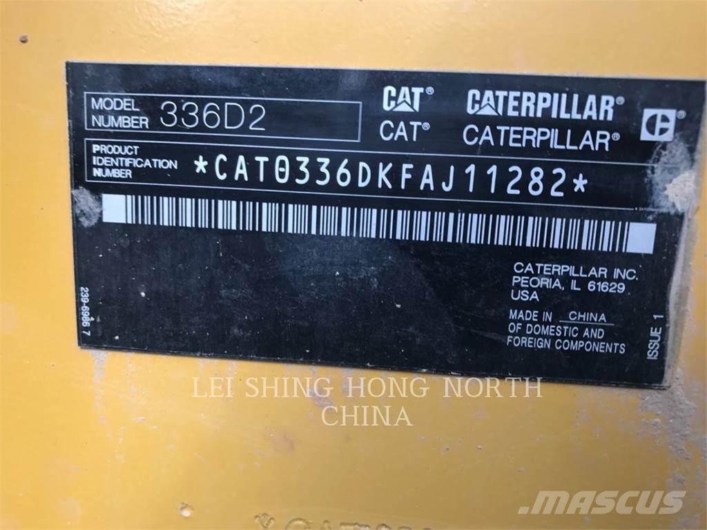 CAT 336D2 Escavadoras de rastos