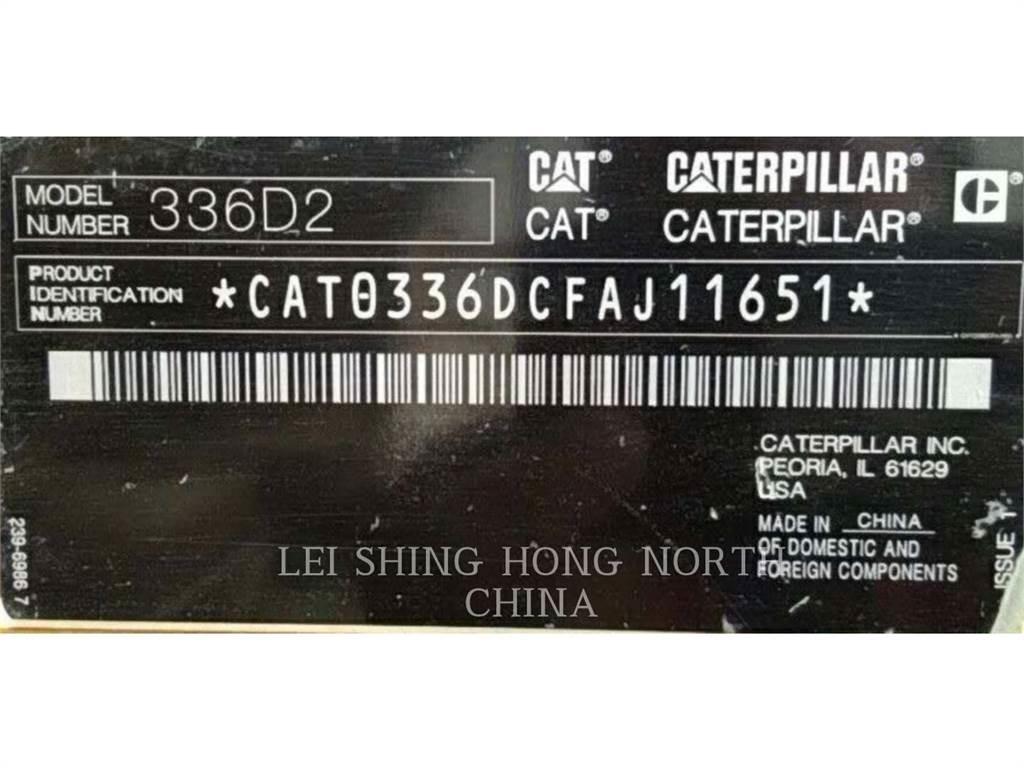 CAT 336D2 Escavadoras de rastos