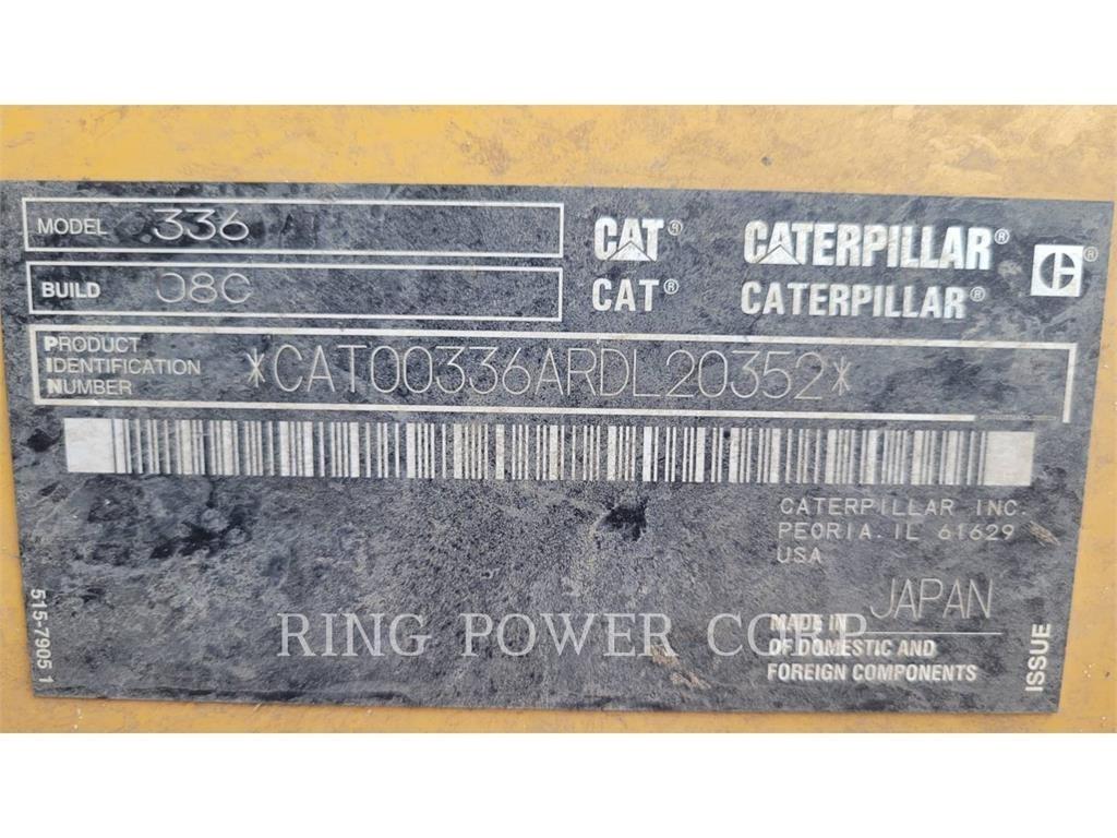 CAT 336HYDTHUM Escavadoras de rastos