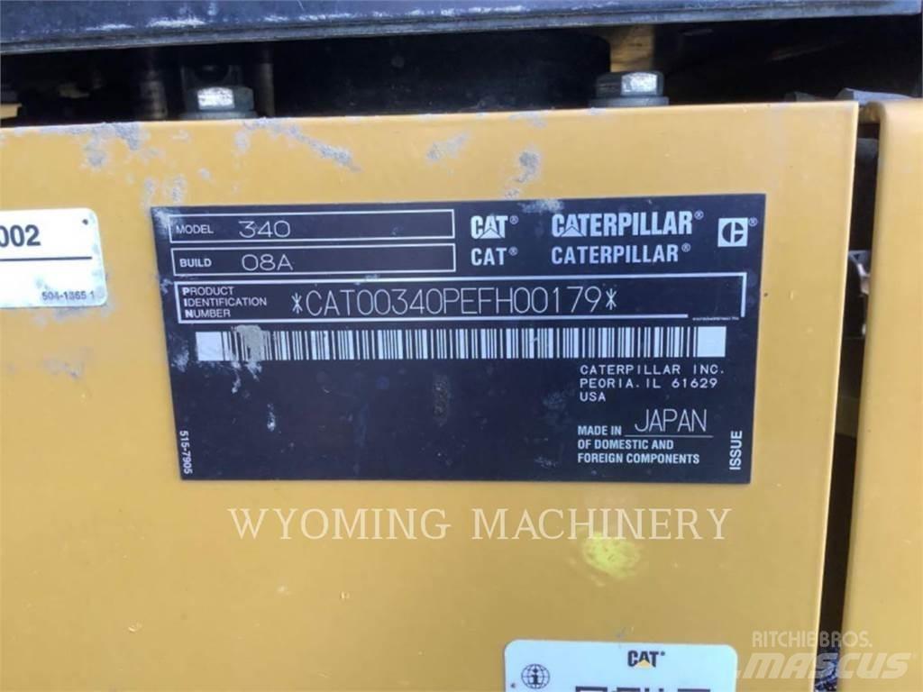 CAT 340 Escavadoras de rastos