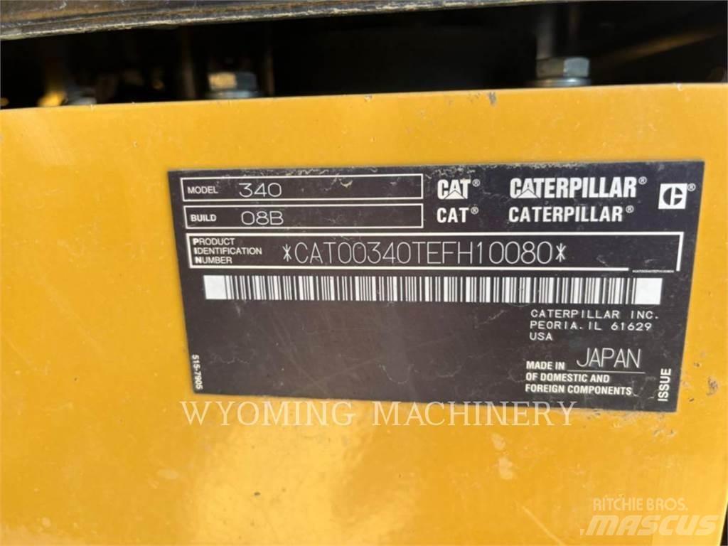 CAT 340 Escavadoras de rastos