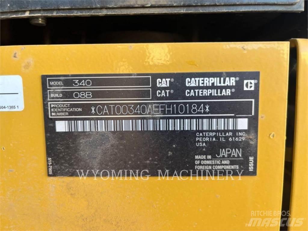 CAT 340 Escavadoras de rastos