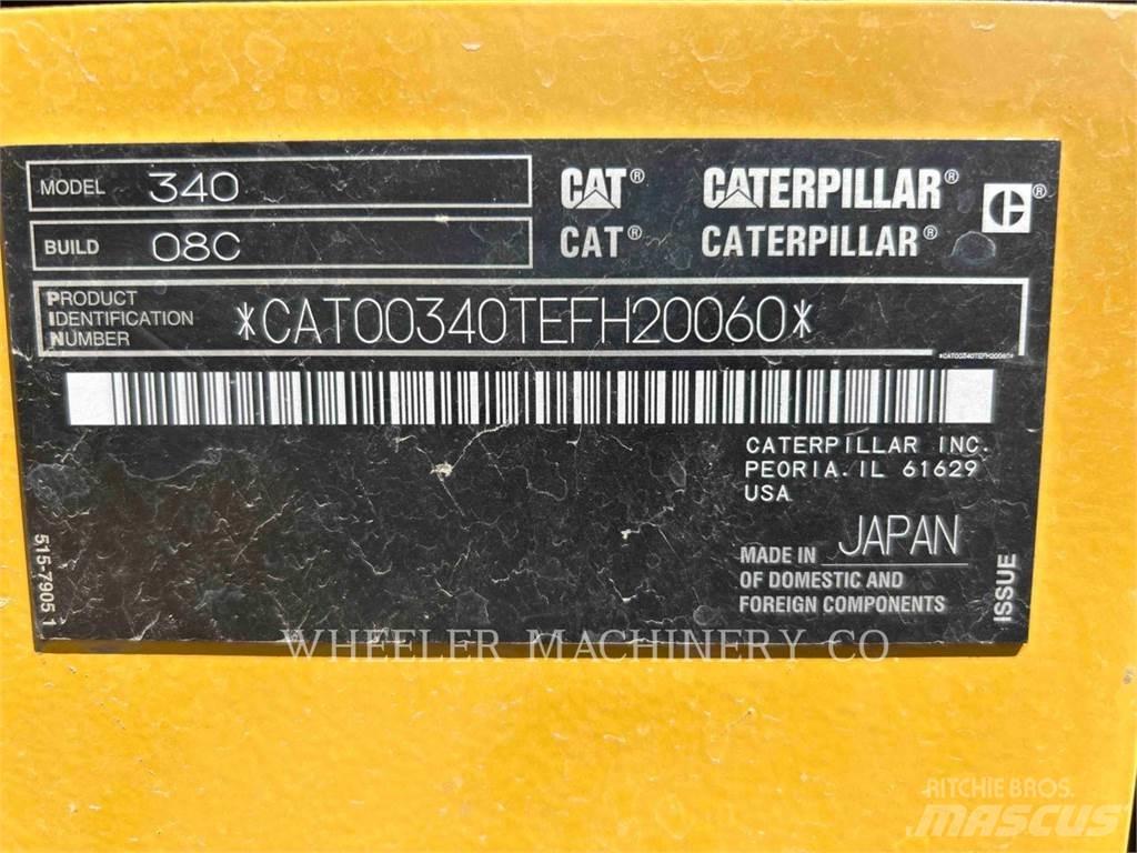 CAT 340 Escavadoras de rastos