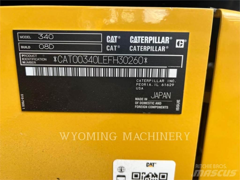 CAT 340 Escavadoras de rastos
