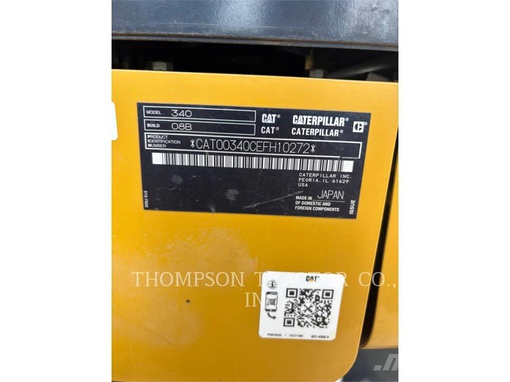 CAT 340 Escavadoras de rastos