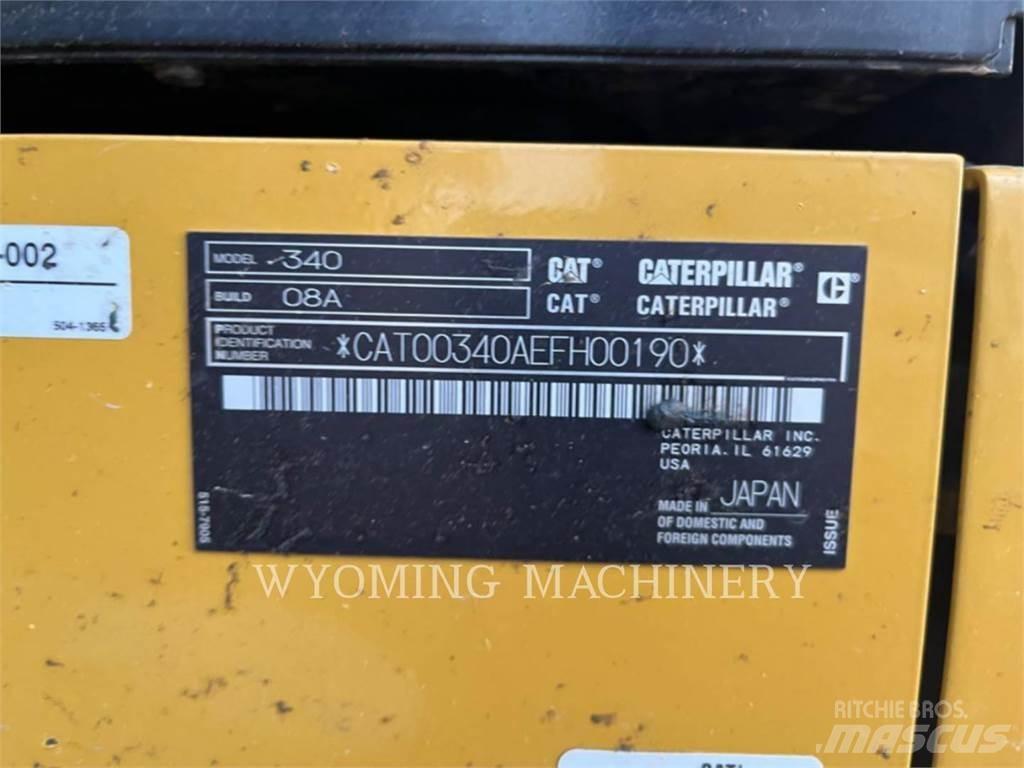 CAT 340 Escavadoras de rastos