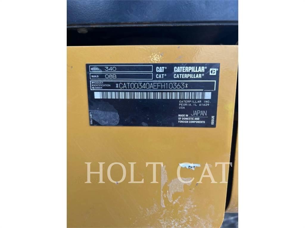CAT 340 10 TC Escavadoras de rastos