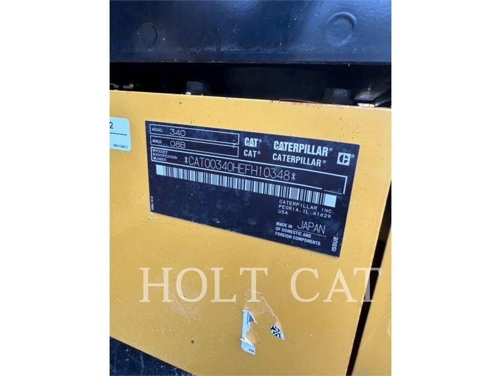 CAT 340 12 TC Escavadoras de rastos