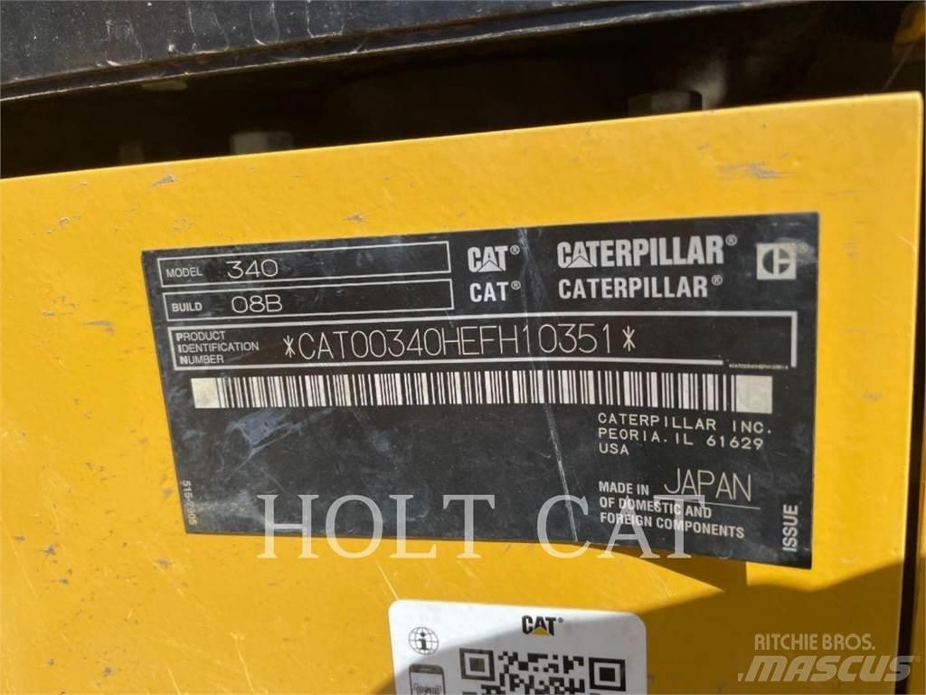 CAT 340 12 TC Escavadoras de rastos