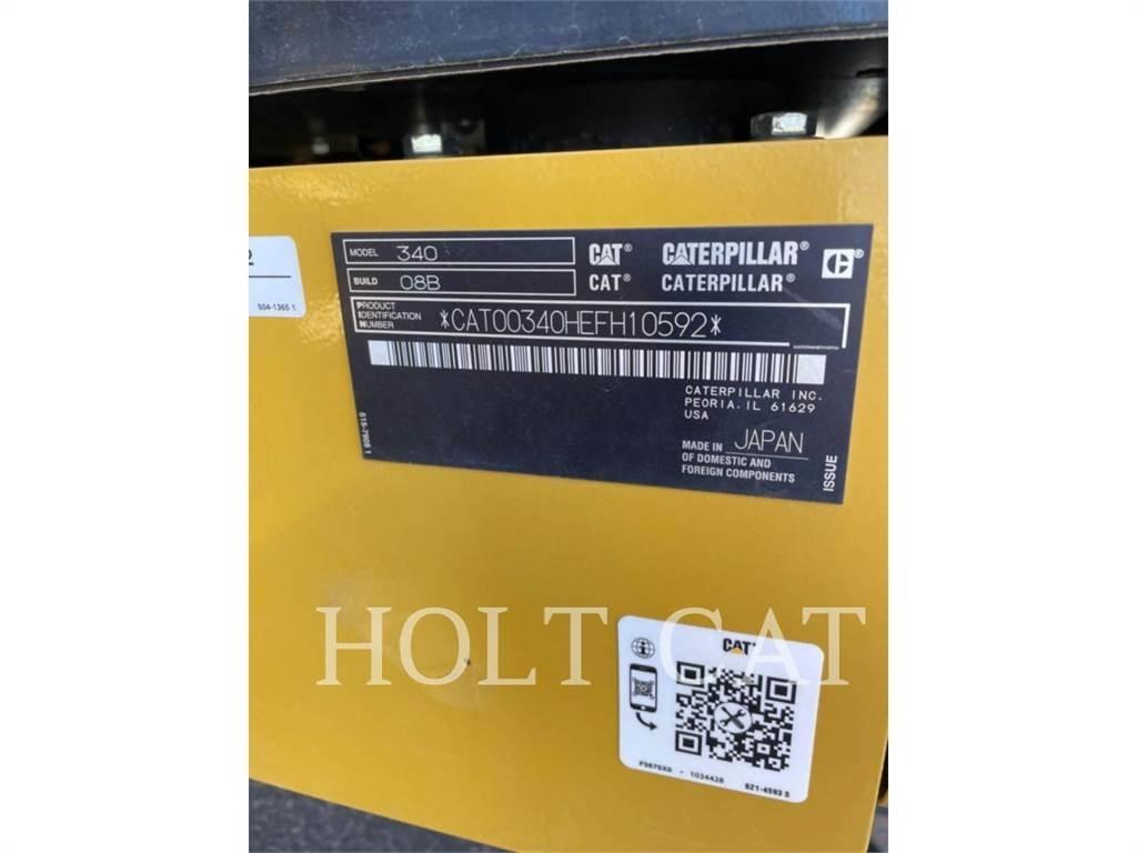 CAT 340 12 TC Escavadoras de rastos