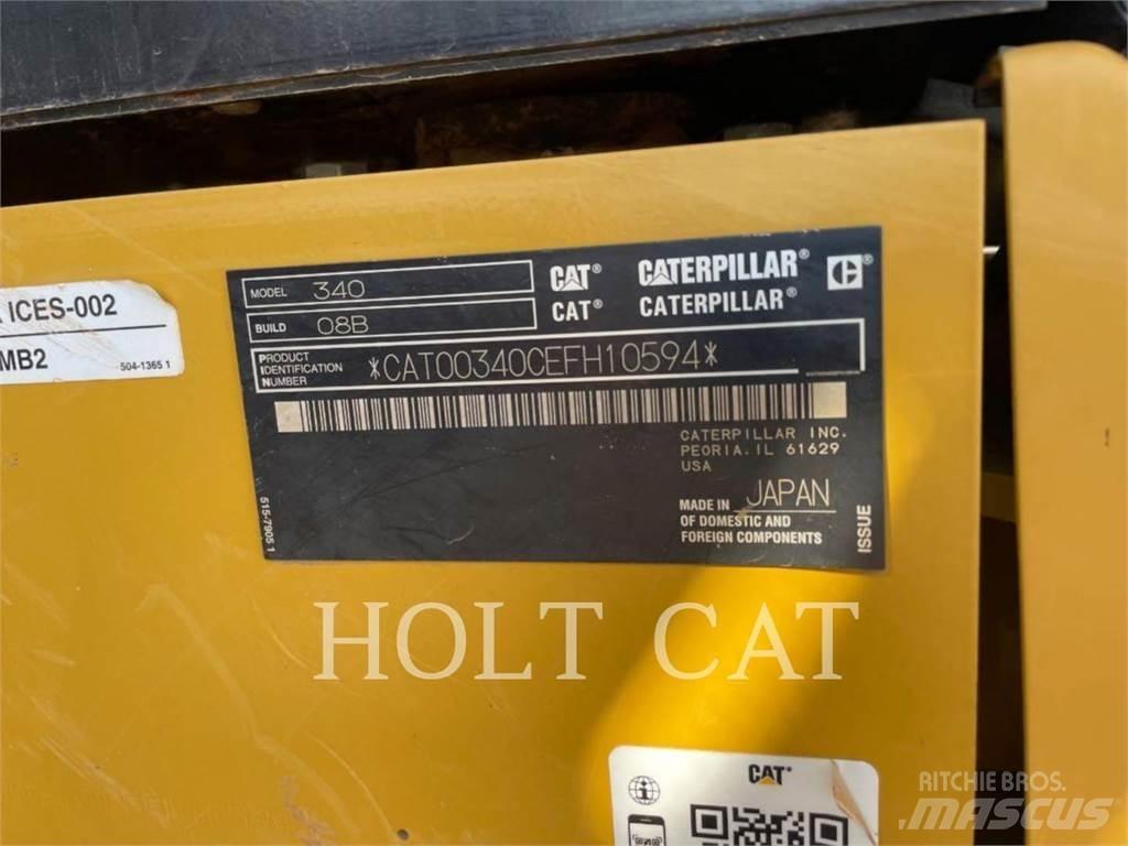 CAT 340 12 TC Escavadoras de rastos