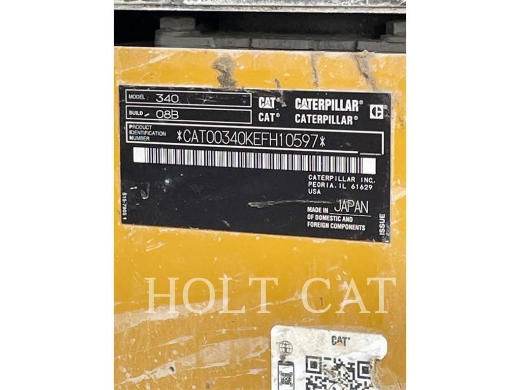 CAT 340 12 TC Escavadoras de rastos