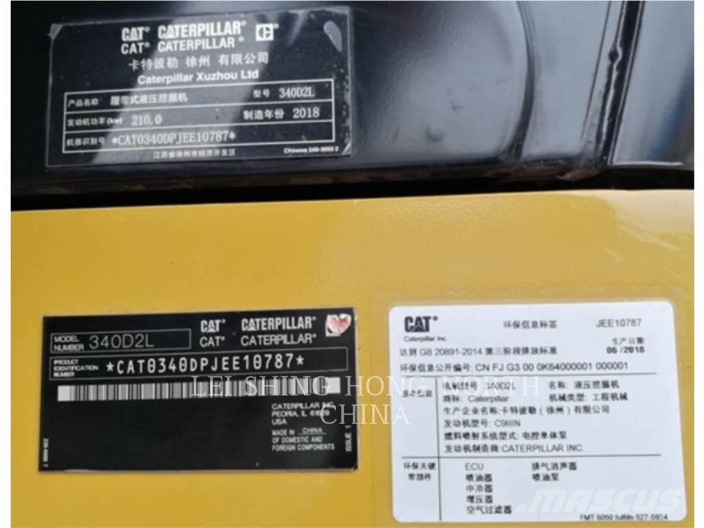 CAT 340D2L Escavadoras de rastos