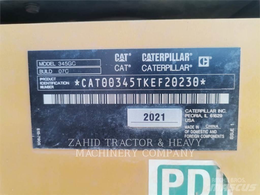 CAT 345-07GC Escavadoras de rastos