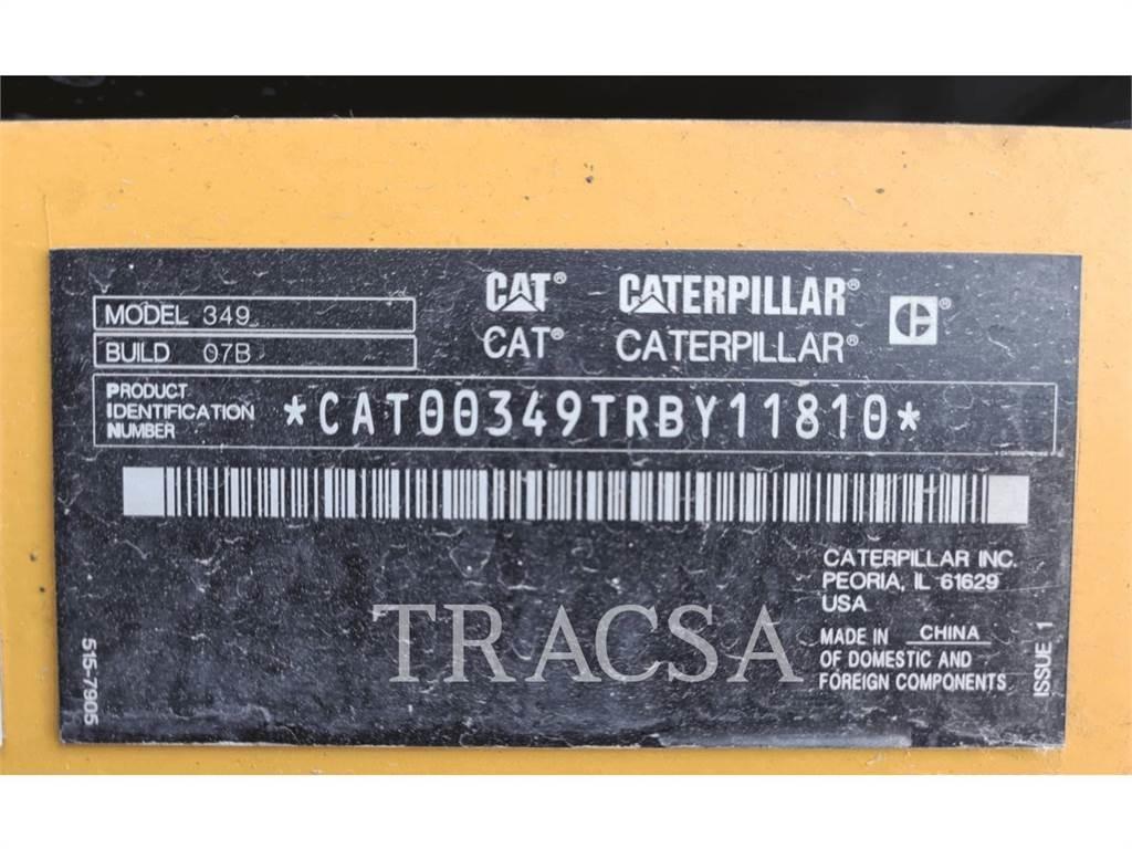 CAT 349 Escavadoras de rastos